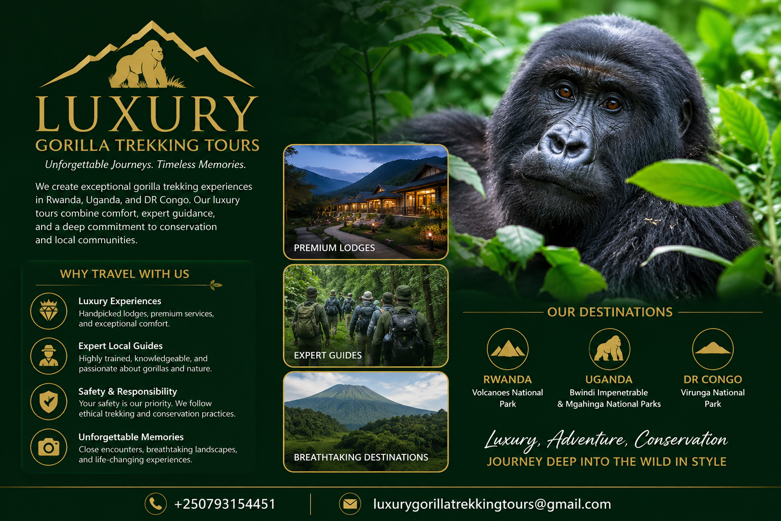 Luxury Gorilla Trekking Tours